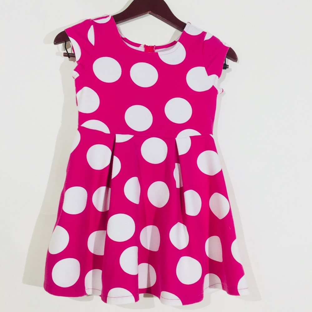 The Children’s Place Girls Polka Dot Dress Size M